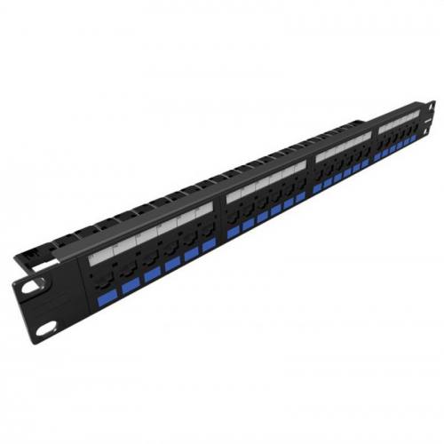 PATCH PANEL MULTILAN CAT5e 24P CARREGADO