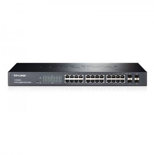 SWITCH TP-LINK 24 PORTAS SMART + 4 SLOTS SFP