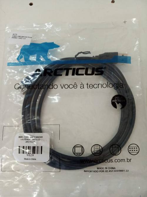 EXTENSO USB MACHO / FMEA 1.8m R$ 10,00 (Retirar na Loja)